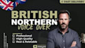 record a warm northern british male voice over