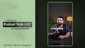 do a podcast style ugc for social media
