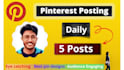 design your pinterest posts on daily basis