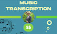 create professional sheet music transcription and arrangement