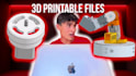 design custom stl parts for 3d printing and prototyping