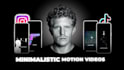 create dan koe style minimalistic motion videos, motion graphics, after effects