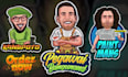 design a professional cartoon mascot logo for esports, twitch, and gaming