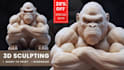 sculpt collectible toy style figures prepared for high quality 3d printing