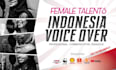 do indonesian female voice over