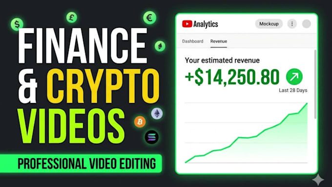create faceless youtube finance videos, crypto and forex trading videos