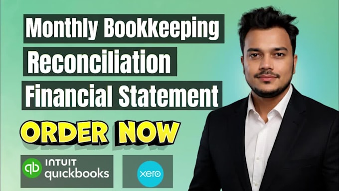 do monthly bookkeeping and financial statements