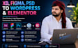 convert figma PSD xd to elementor wordpress