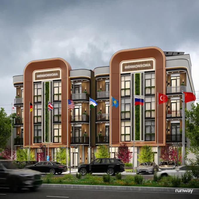 design complete exterior and landscape for you