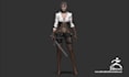 do 3d character modeling in zbrush