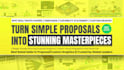 design custom proposal graphics that boost win rates