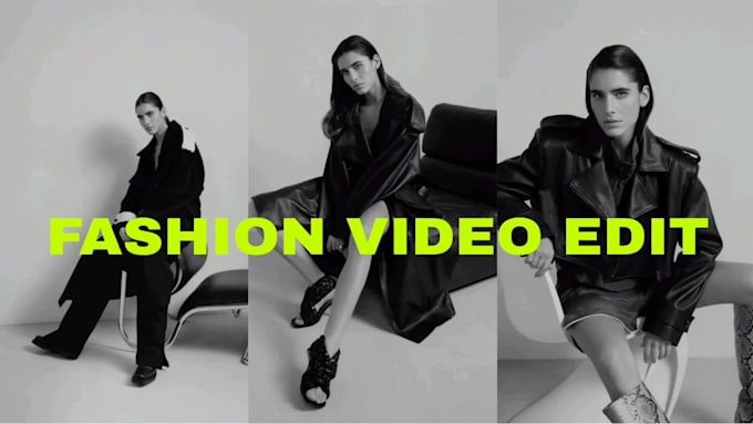 edit elegant fashion reels or videos for social media