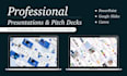 design pro investor pitch deck, startup presentation, business plan and slides