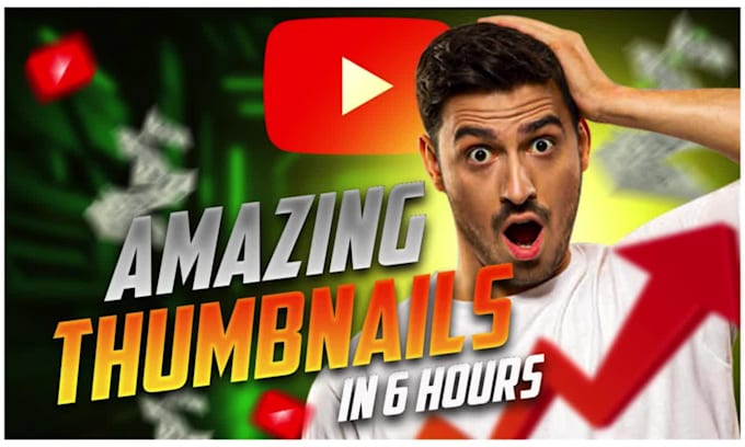 design best youtube thumbnail design within 6 hours