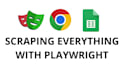 scrape dynamic websites using python and playwright