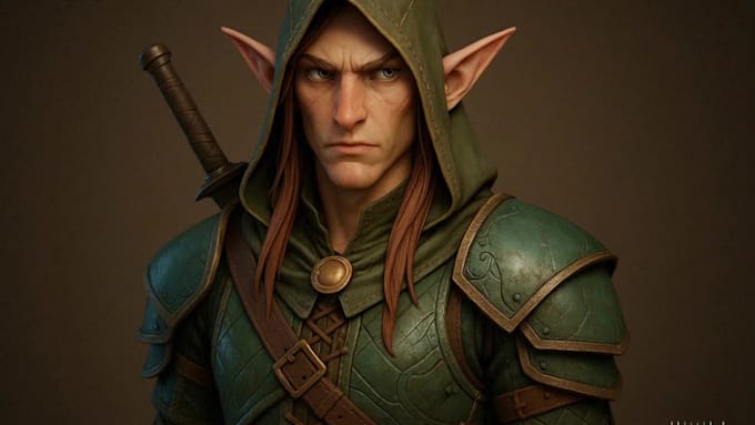 create high quality 3d game characters and environments