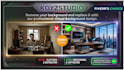 design virtual 3d office background in 1 hour