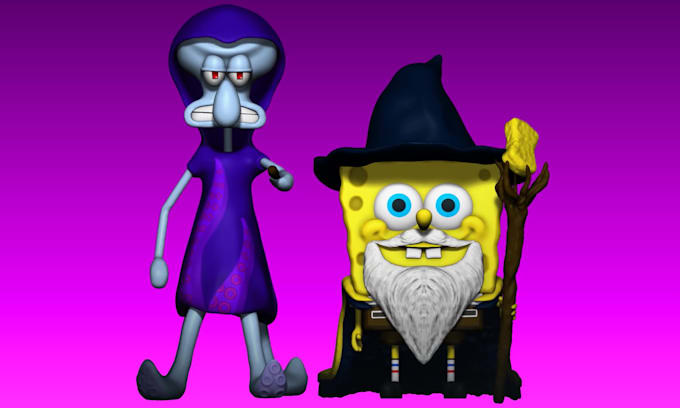 do 3d cartoon characters
