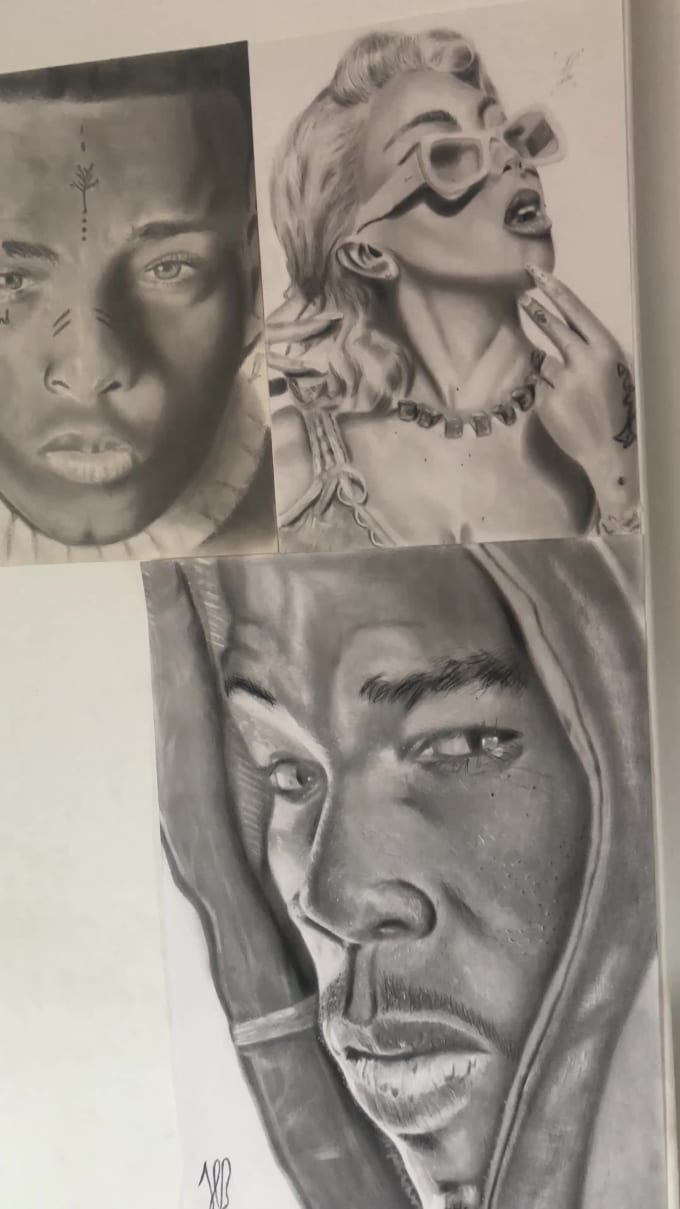 Draw a hyper realistc pencil drawing by Dream_draw_4lif | Fiverr