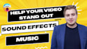 add music and sound effects to your video