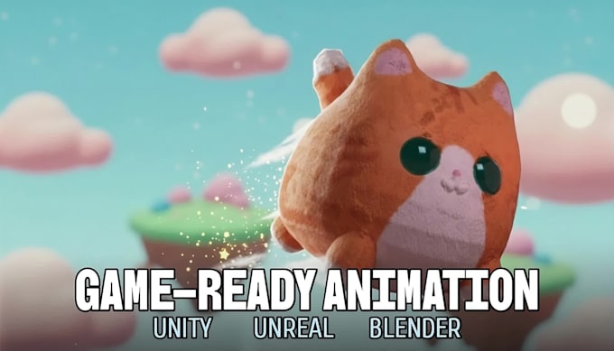 animate and rig your stylized 3d character for games