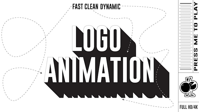 create professional custom logo animation