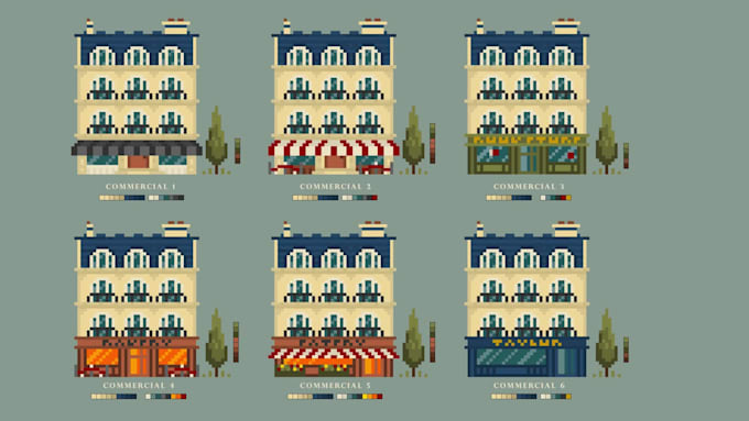 create premium pixel art object asset pack