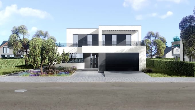 create 3d renderings for architecture projects