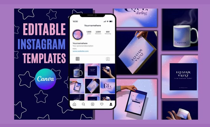 Design editable canva instagram templates and social media templates in ...