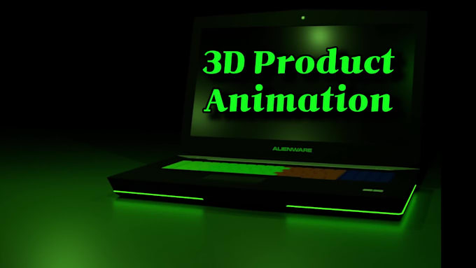 make you a 3d product animation