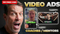 create facebook video ads for coaches and mentors