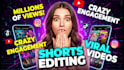 do professional video edit, youtube and tiktok video editing