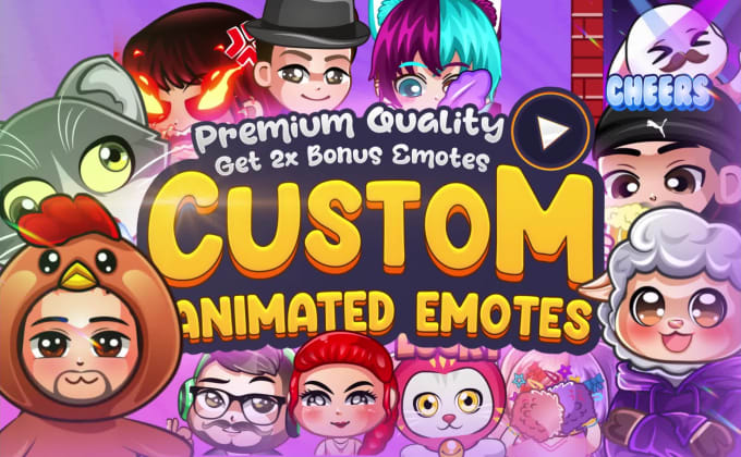 GGWP 3D Animated Emote, Emote Text, Twitch Emote, Kick Emote, Discord  Emotes, Emote Commission, Cute Emotes, Chibi Emotes, Kawaii Emote