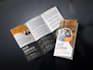 design bifold or trifold brochure, menu, catalog, sale sheet