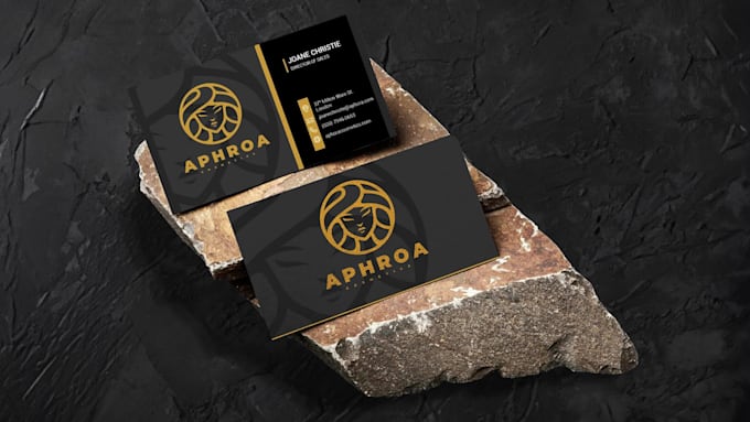 design a visiting, business card, letterhead, stationery