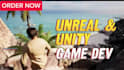 develop a custom 3d game using unity or unreal engine