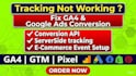 fix or setup ga4 ecommerce tracking, google analytics 4 server side tracking