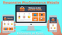 build website online shop with wordpress  and woocommerce