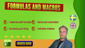 assist you with excel formulas and macros