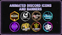 create animated discord server icon and banners