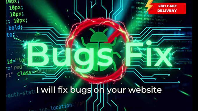 fix website bugs, errors, and API issues fast