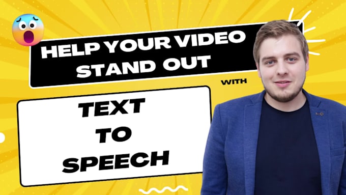 add text to speech to your video