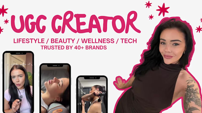 record a ugc video, ad or commercial content