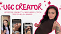 record a ugc video, ad or commercial content