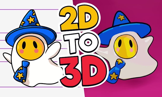 Design 3d character and cartoon model in blender by Desireealbarran ...
