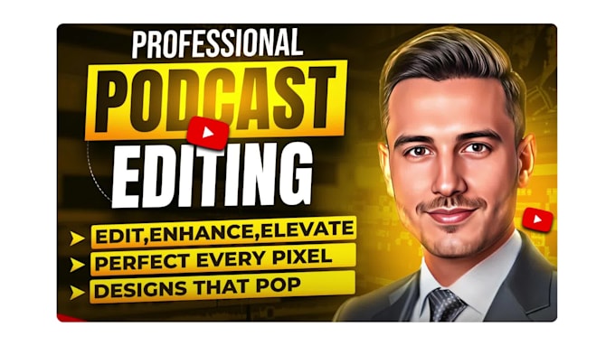 do podcast video editing