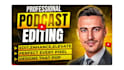 do podcast video editing