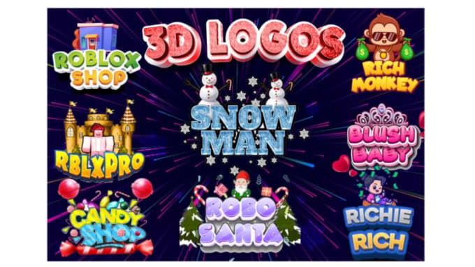 Create a great roblox logo for your roblox game or group by