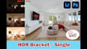 do real estate photo editing hdr and single image