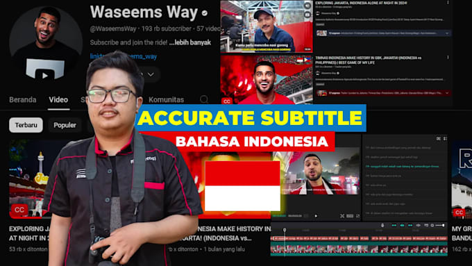 create accurate subtitle in all languages into english